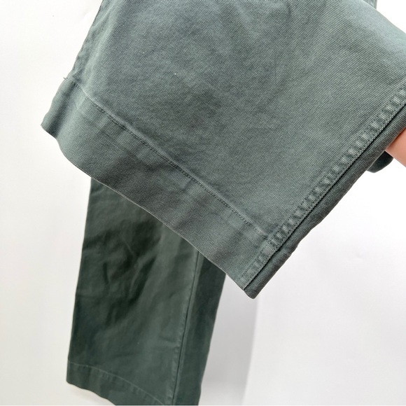 MADEWELL Woman's Olive Green Wide Leg Casual Jeans Size 25 - Picture 4 of 13